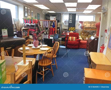 second hand furniture charity shops.